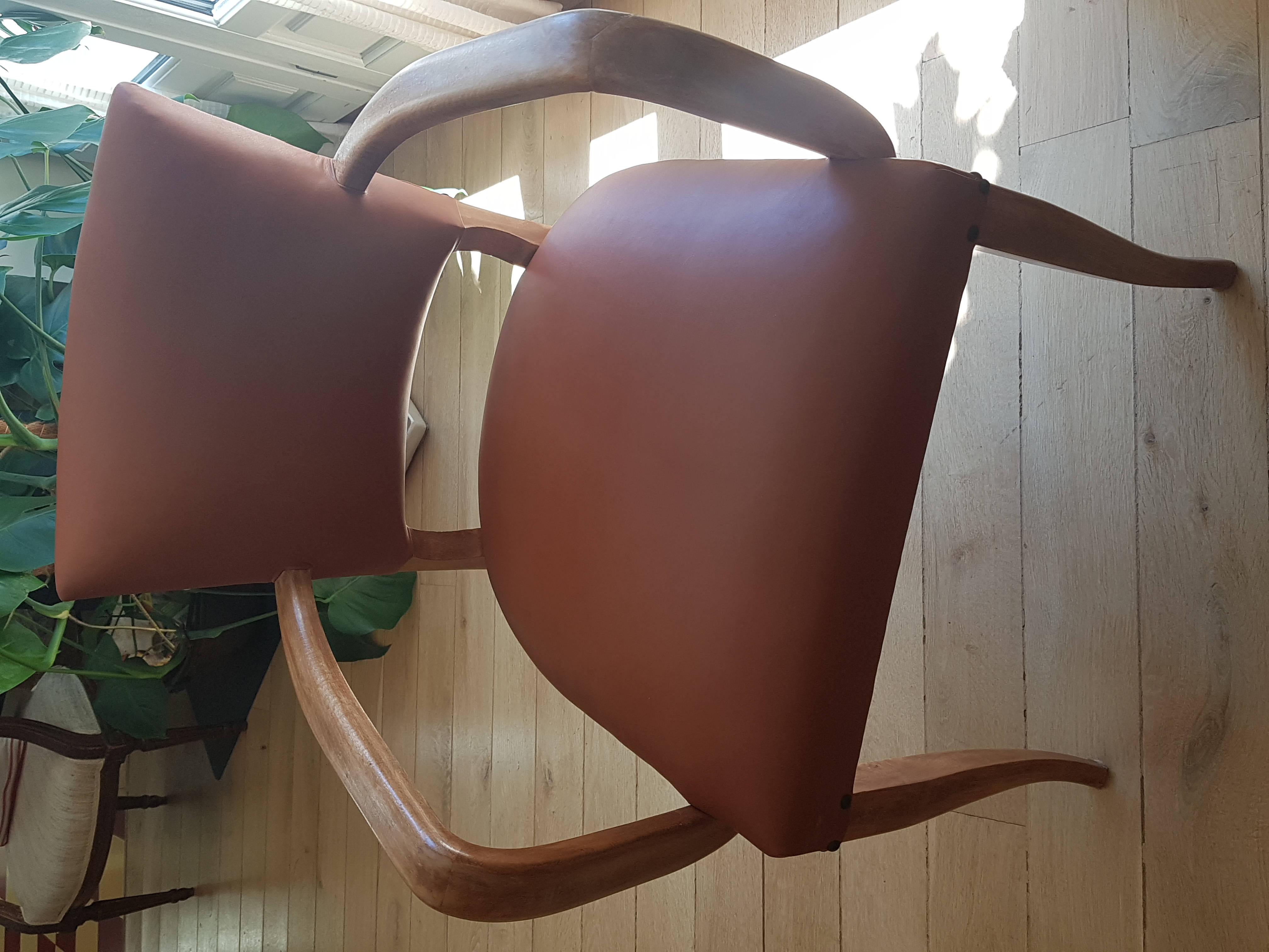 Bridge recouvert en cuir